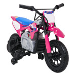 Elektrická motorka HONDA CFR450R - ružová